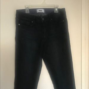 Paige dark wash skinny jean